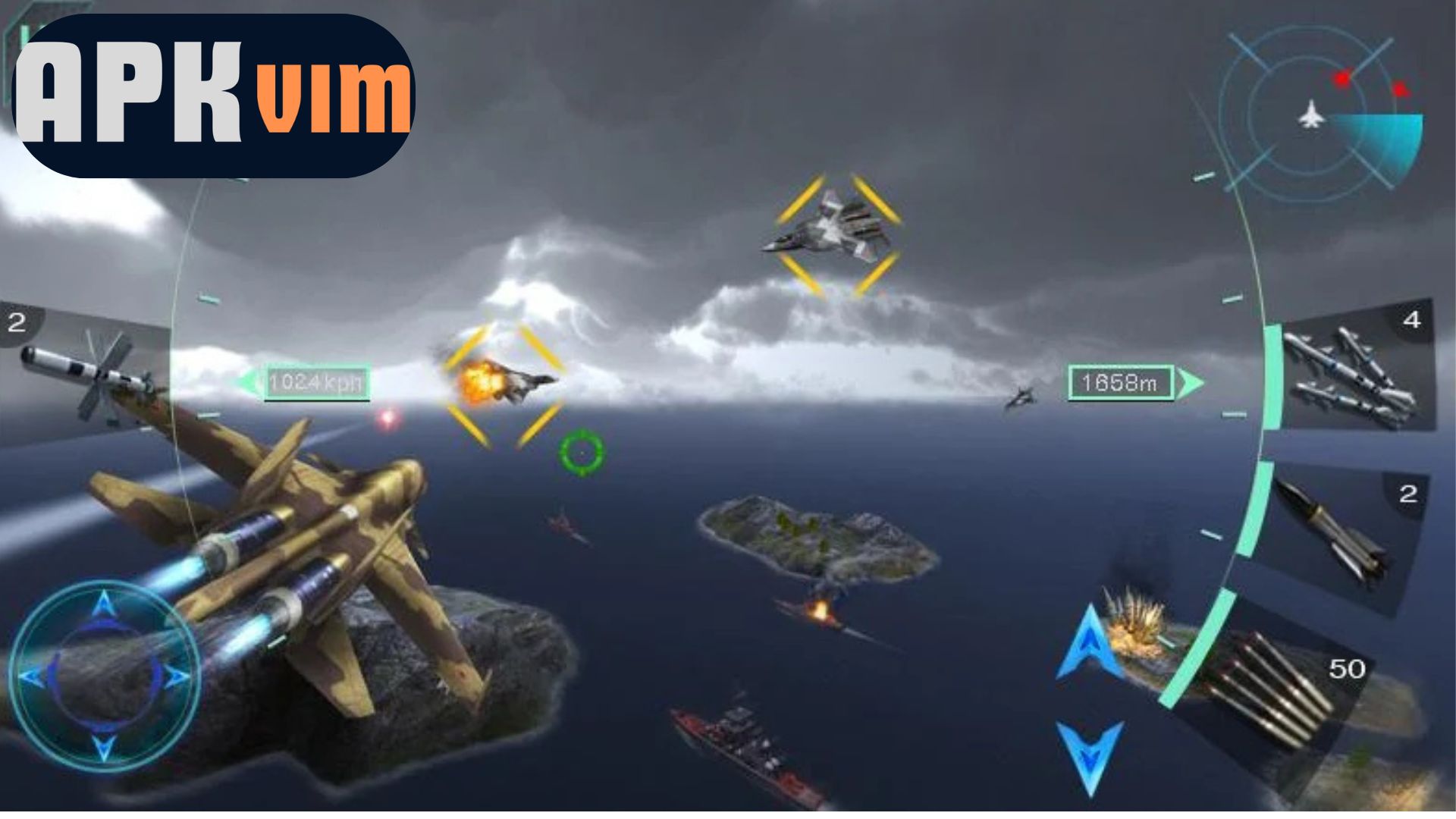 Sky Fighters 3D Apk